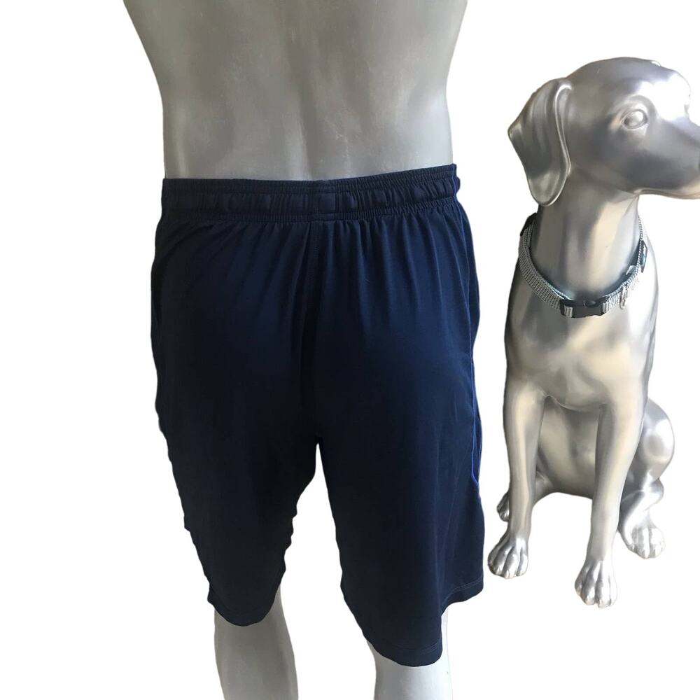 Under Armour Blue Athletic Basketball Shorts Men's Size Large